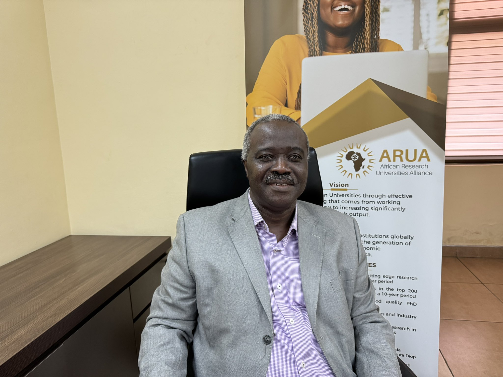 Former UG Pro Vice-Chancellor (RID), Prof. John O. Gyapong Takes Over as ARUA Secretary-General