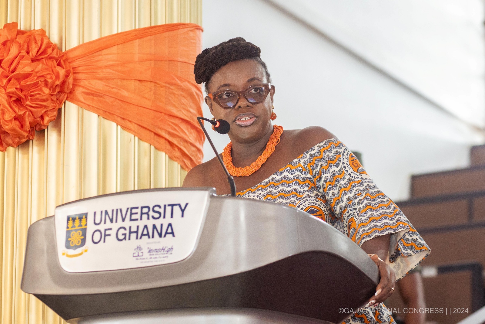 Vice-Chancellor of the University of Ghana, Prof. Nana Aba Appiah Amfo