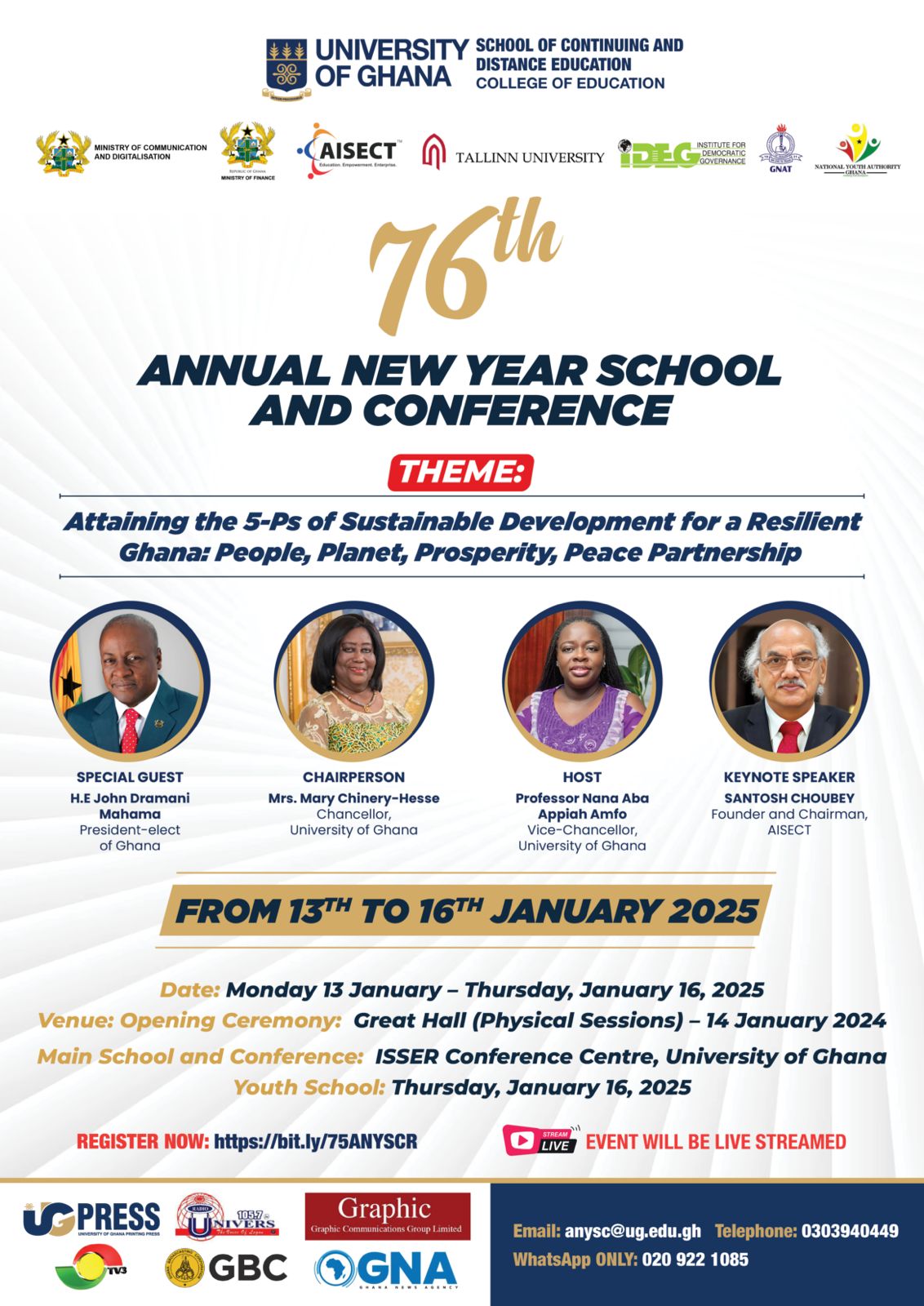 Annual New Year School and Conference