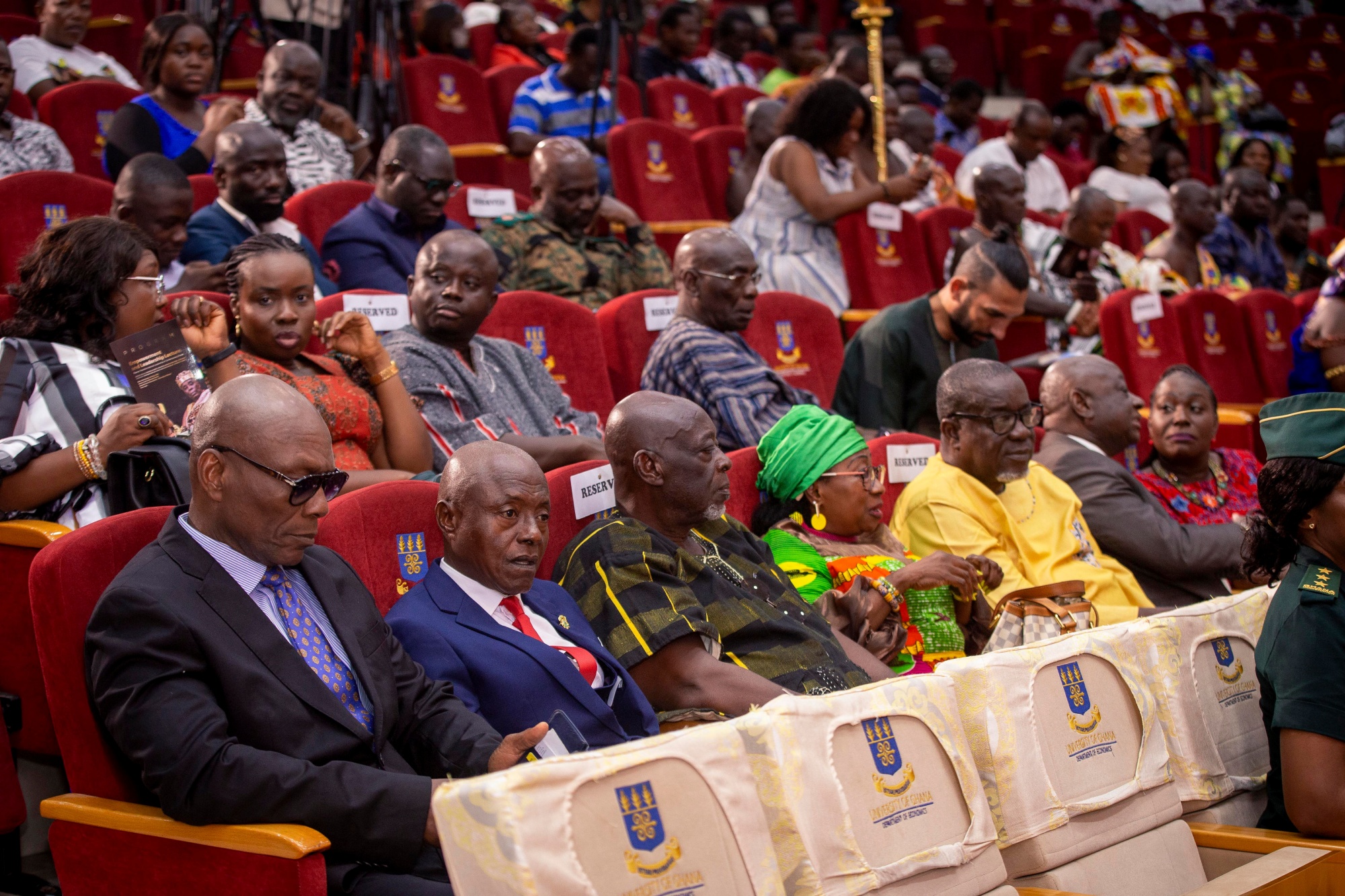 Attendees at the lecture 