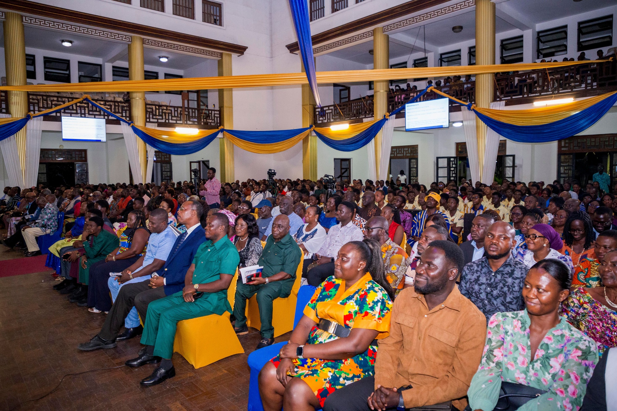 Attendees at the lecture