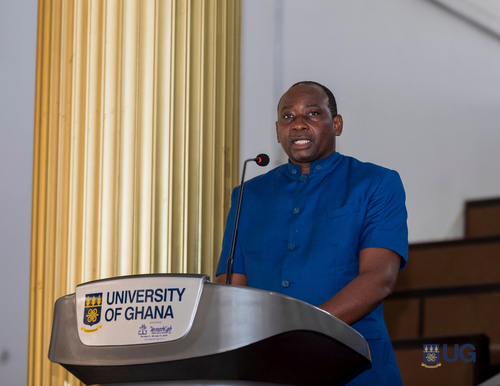 Provost of the College of Humanities, Prof. Joseph Yaro